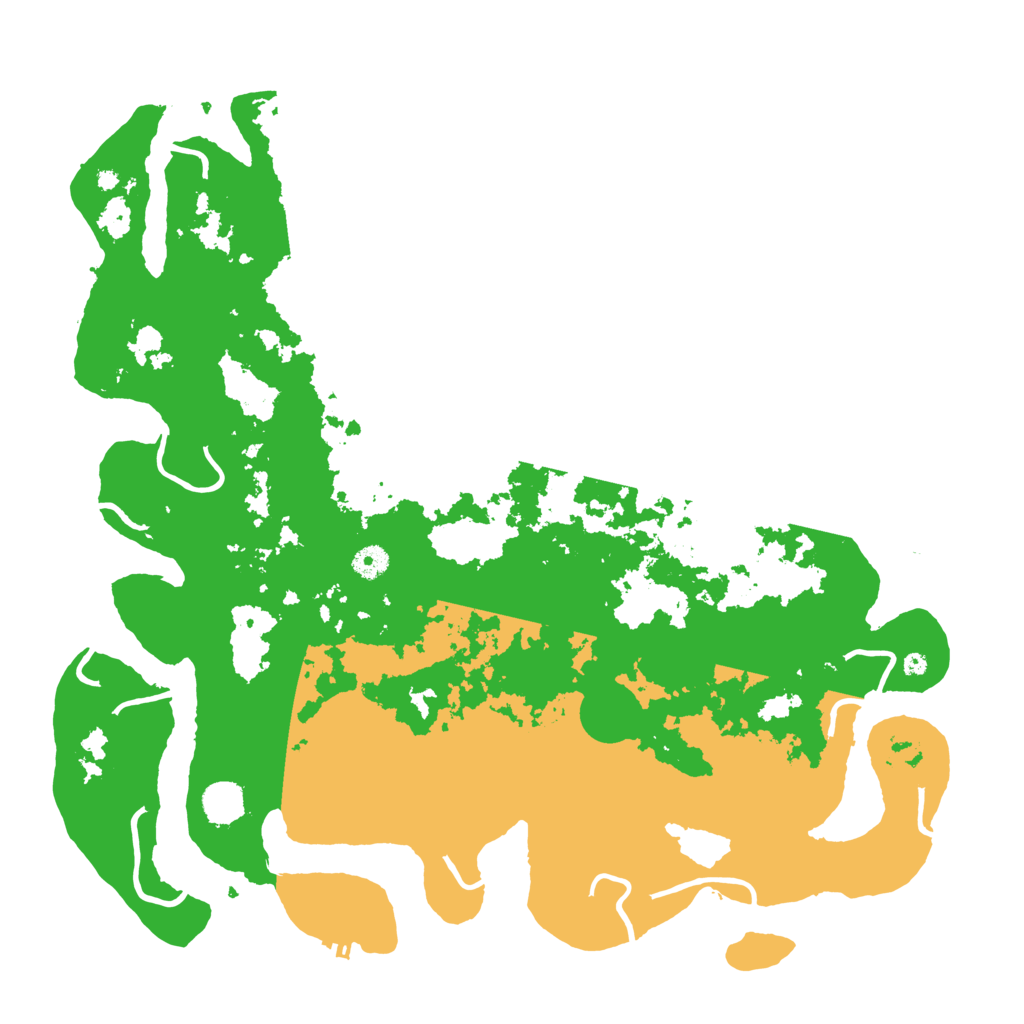 Biome Rust Map: Procedural Map, Size: 4500, Seed: 14325064