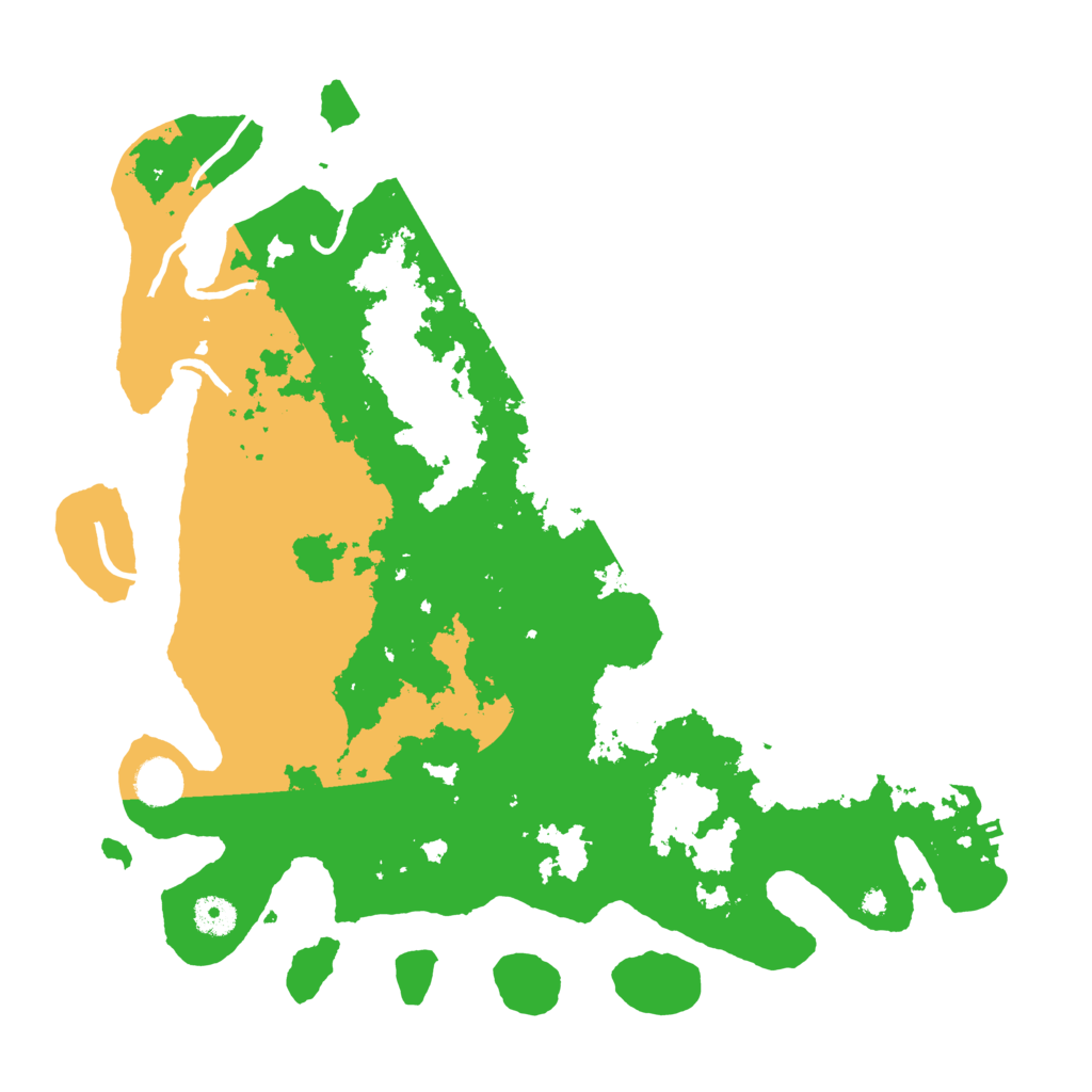 Biome Rust Map: Procedural Map, Size: 4000, Seed: 115527184