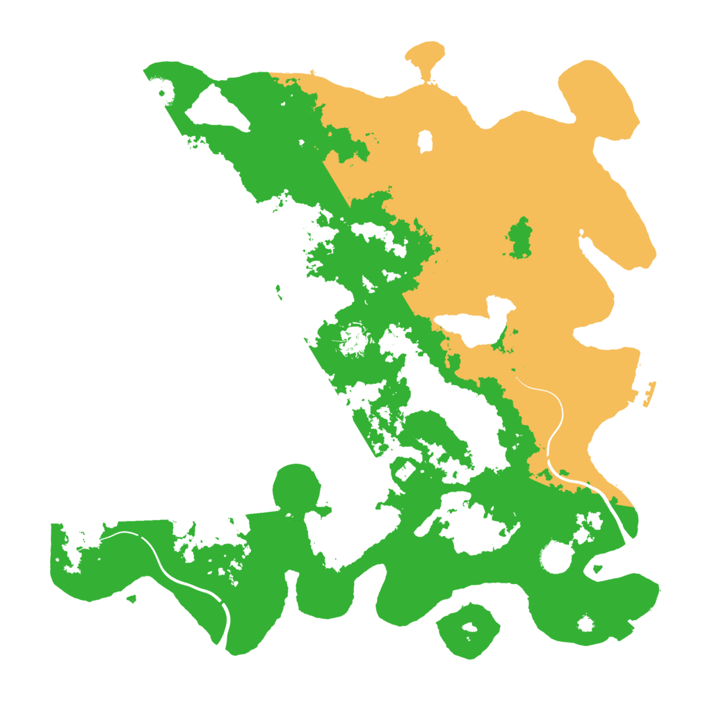 Biome Rust Map: Procedural Map, Size: 4000, Seed: 1546100077