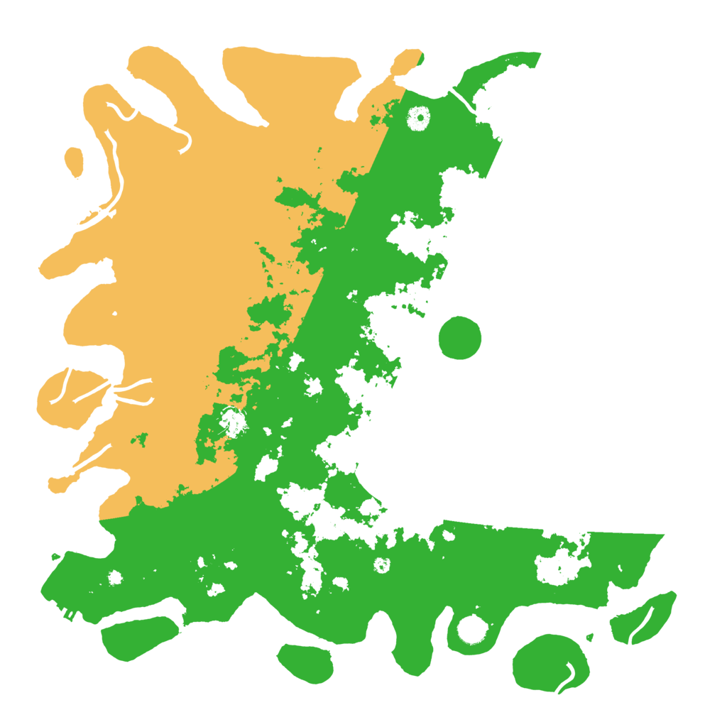 Biome Rust Map: Procedural Map, Size: 4500, Seed: 3521162