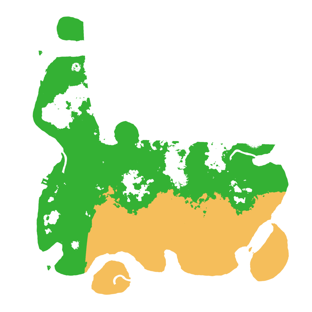 Biome Rust Map: Procedural Map, Size: 3500, Seed: 1292408826