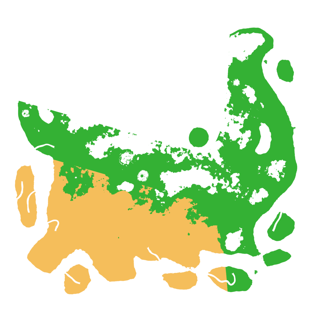 Biome Rust Map: Procedural Map, Size: 4250, Seed: 1583725170