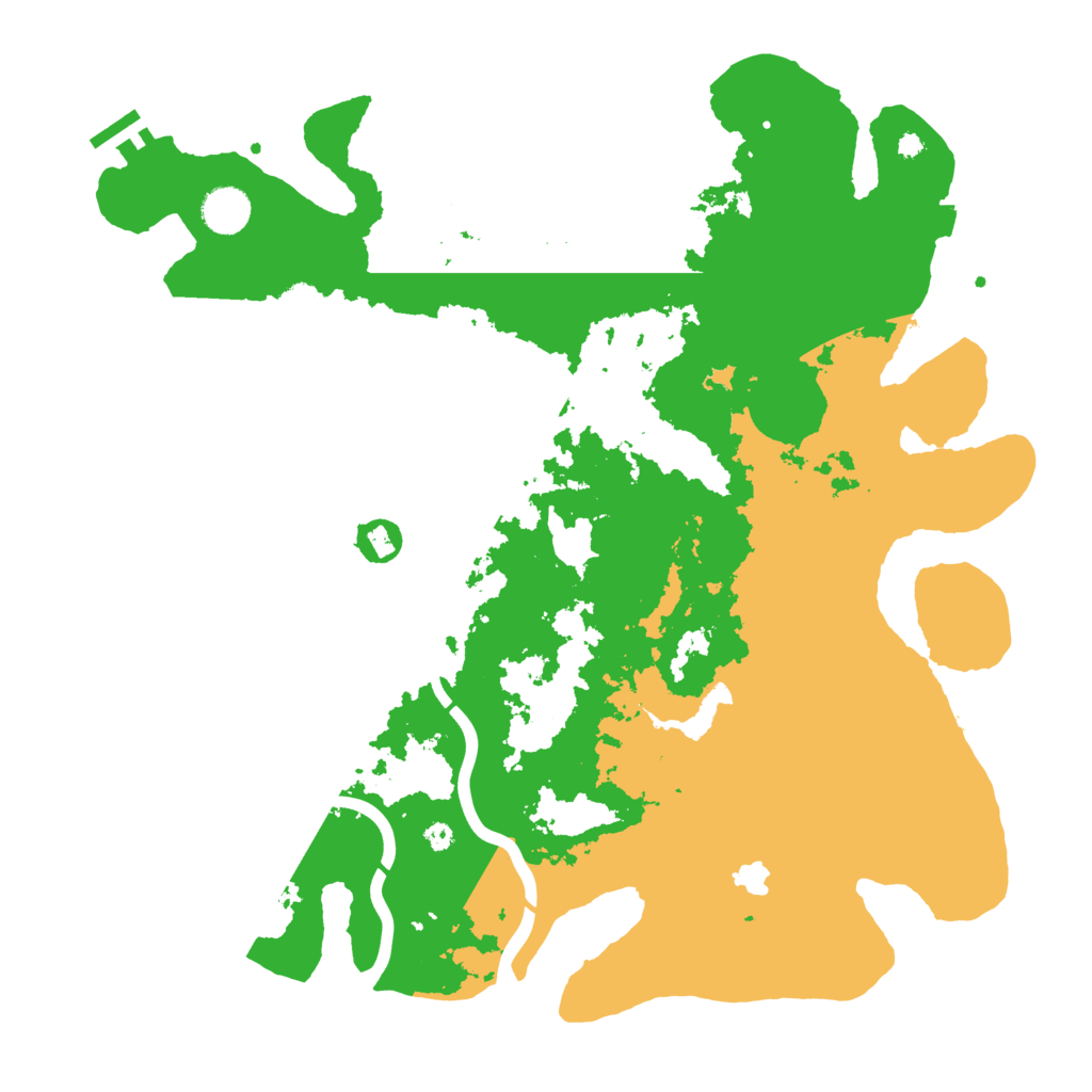 Biome Rust Map: Procedural Map, Size: 4000, Seed: 485792017