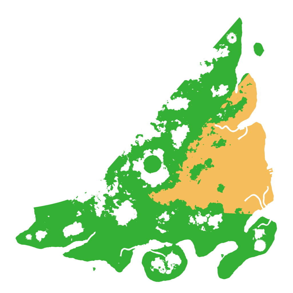 Biome Rust Map: Procedural Map, Size: 4500, Seed: 375316065