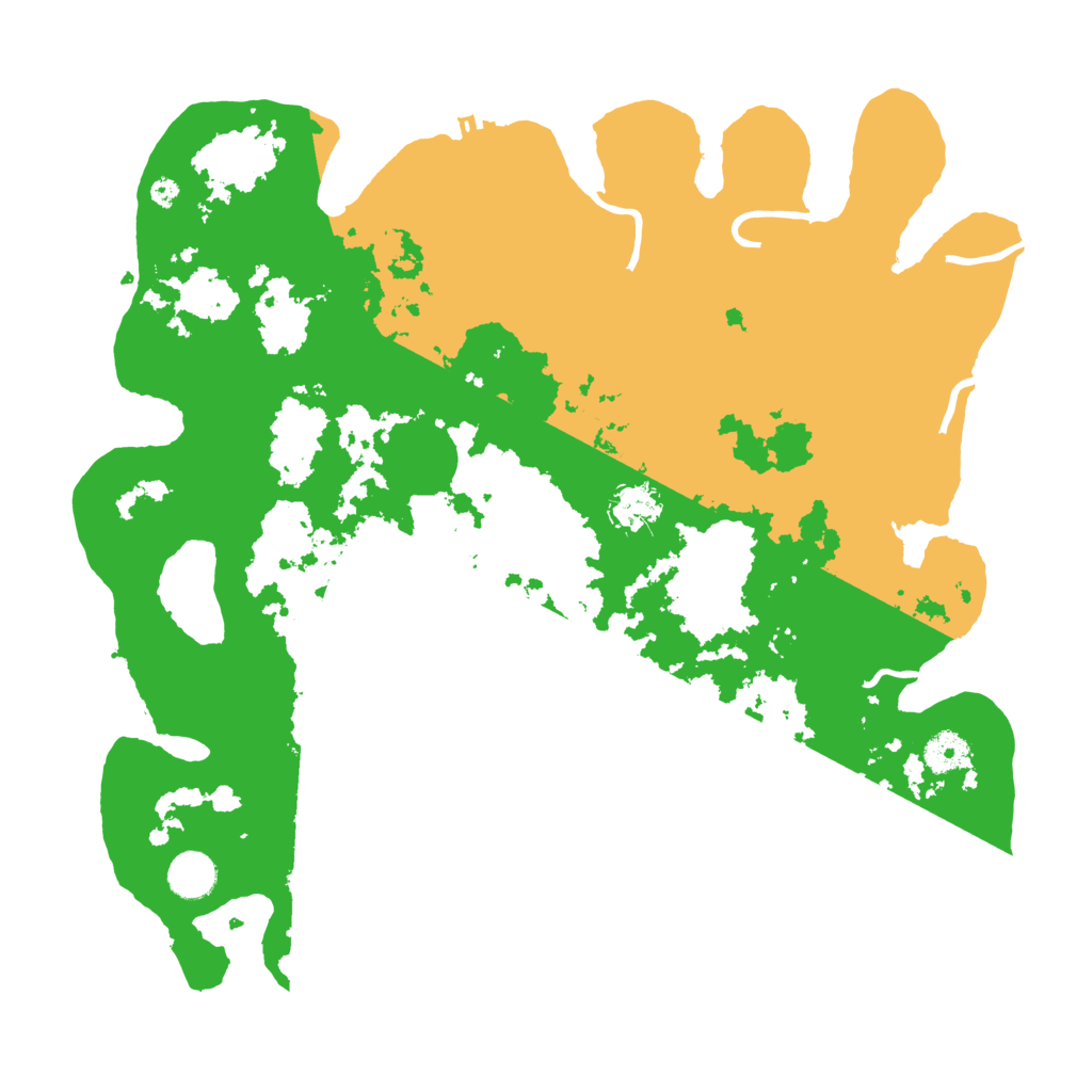 Biome Rust Map: Procedural Map, Size: 4000, Seed: 599191985