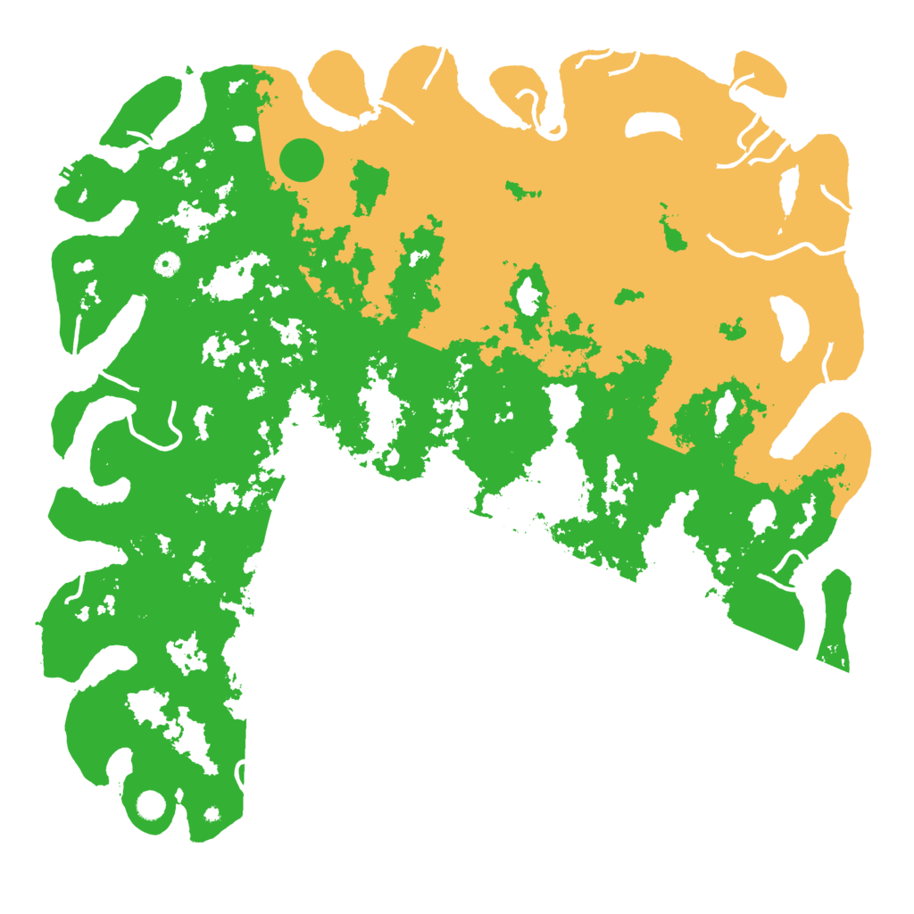 Biome Rust Map: Procedural Map, Size: 5500, Seed: 34429970