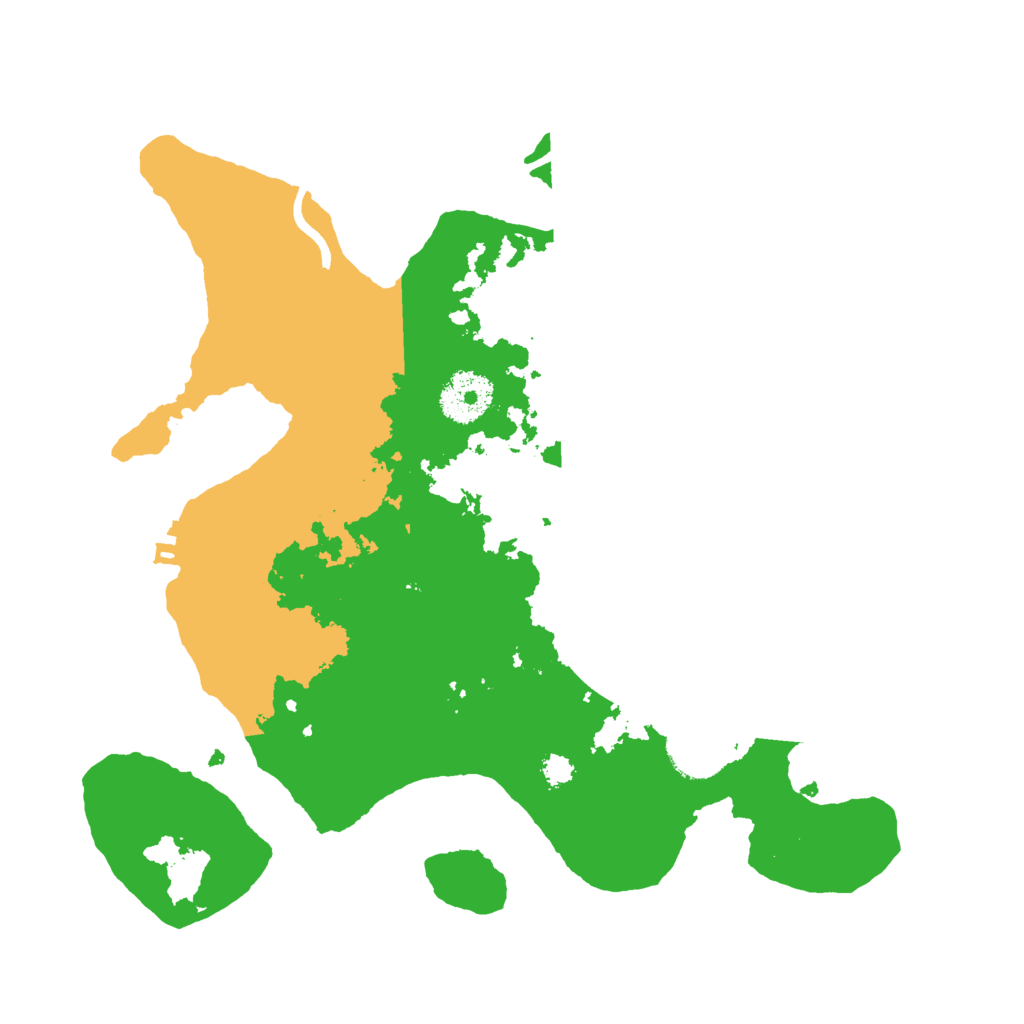 Biome Rust Map: Procedural Map, Size: 3000, Seed: 399500976
