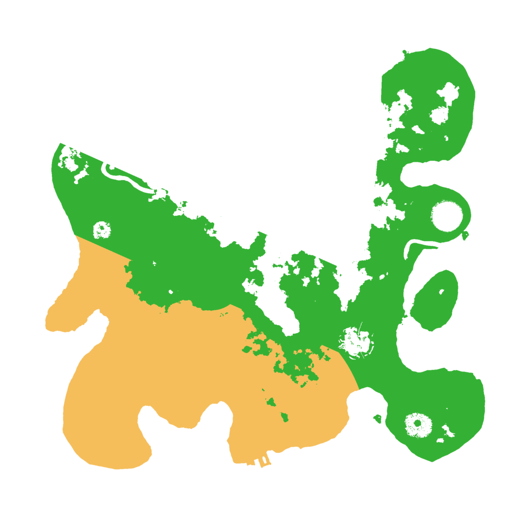 Biome Rust Map: Procedural Map, Size: 3000, Seed: 102366