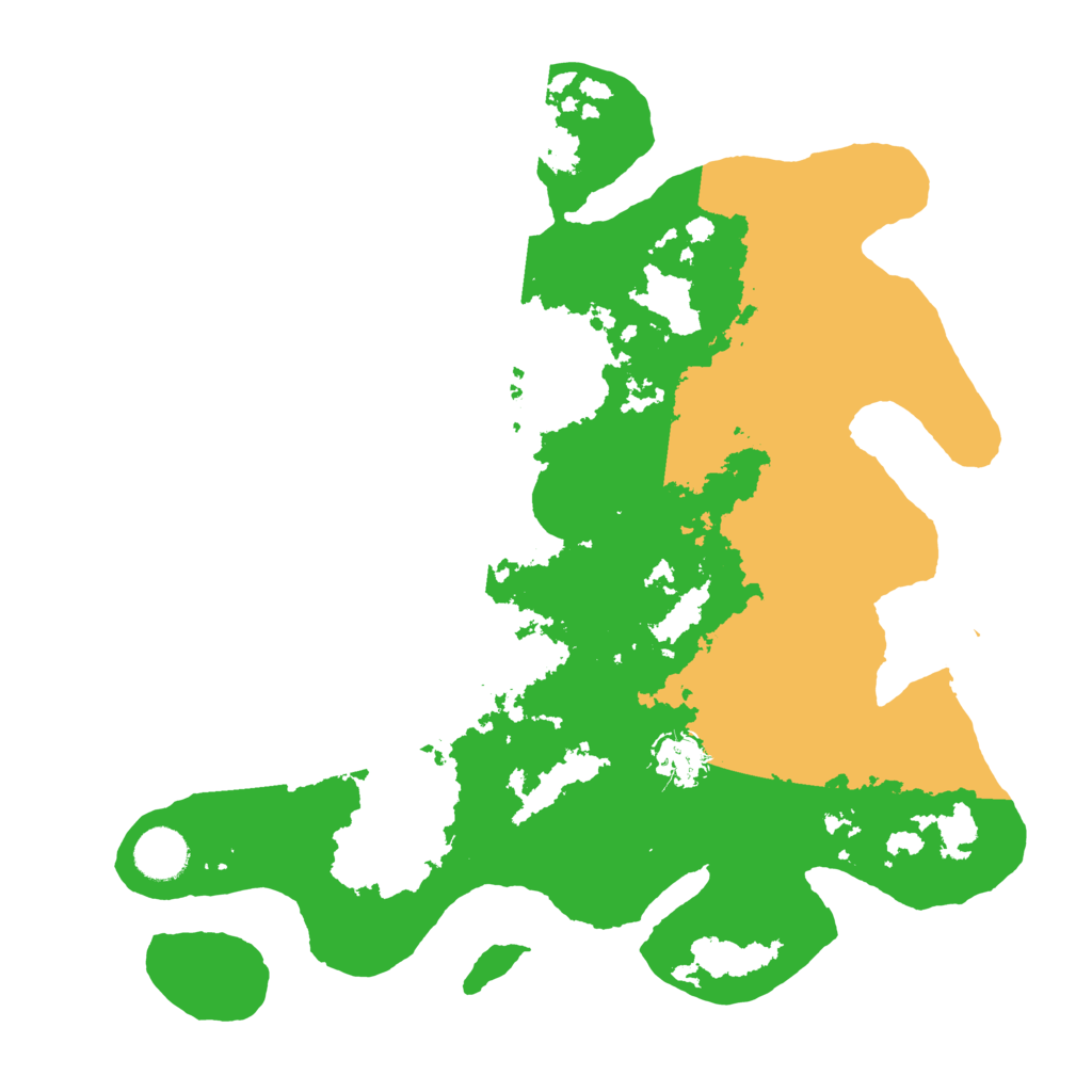 Biome Rust Map: Barren, Size: 3600, Seed: 1569187023