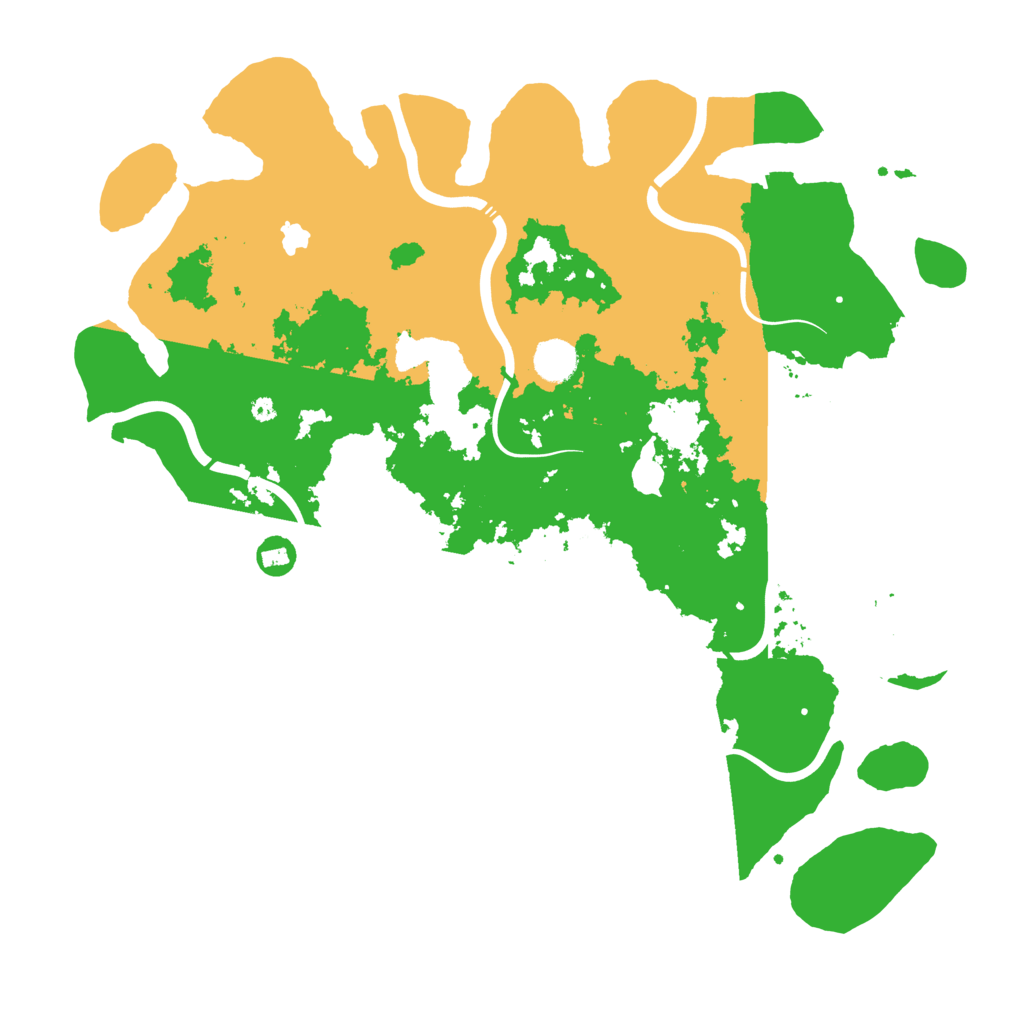 Biome Rust Map: Procedural Map, Size: 4250, Seed: 174669338