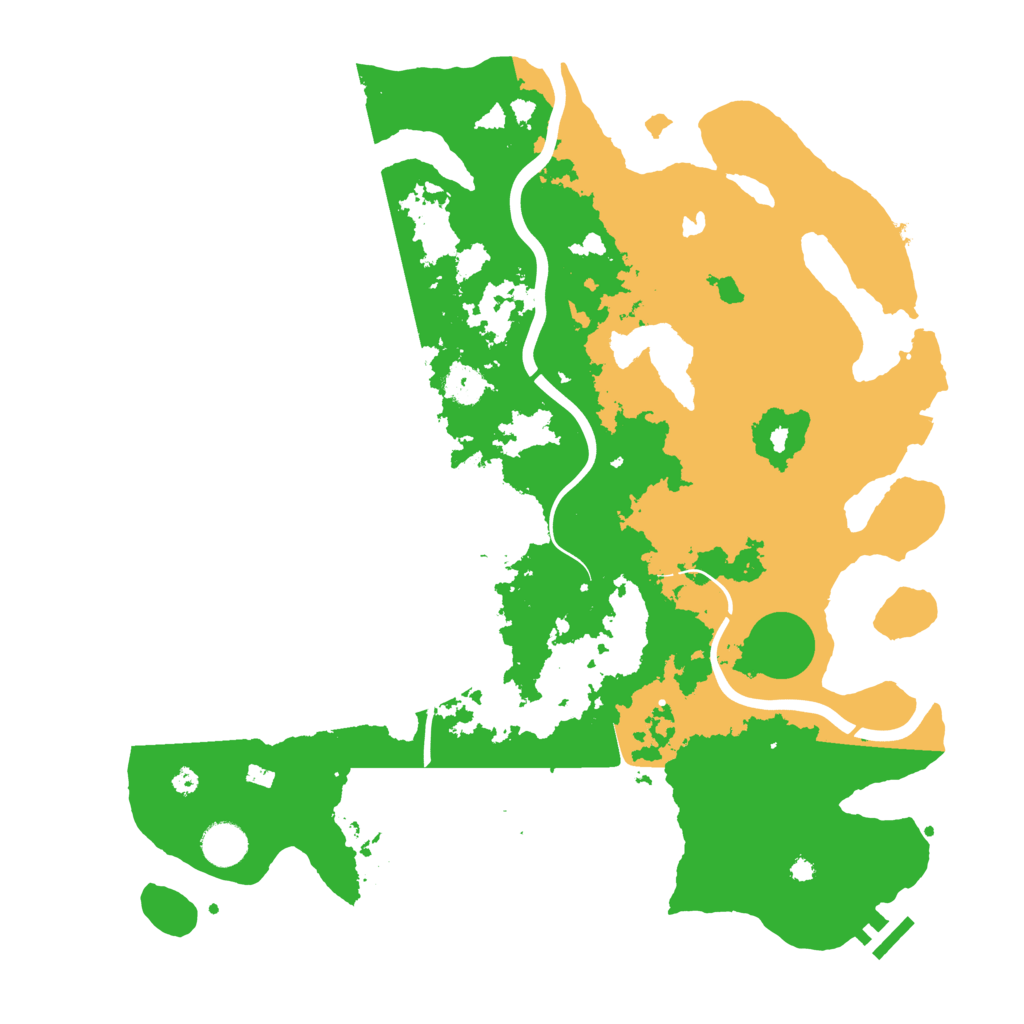 Biome Rust Map: Procedural Map, Size: 4025, Seed: 23718