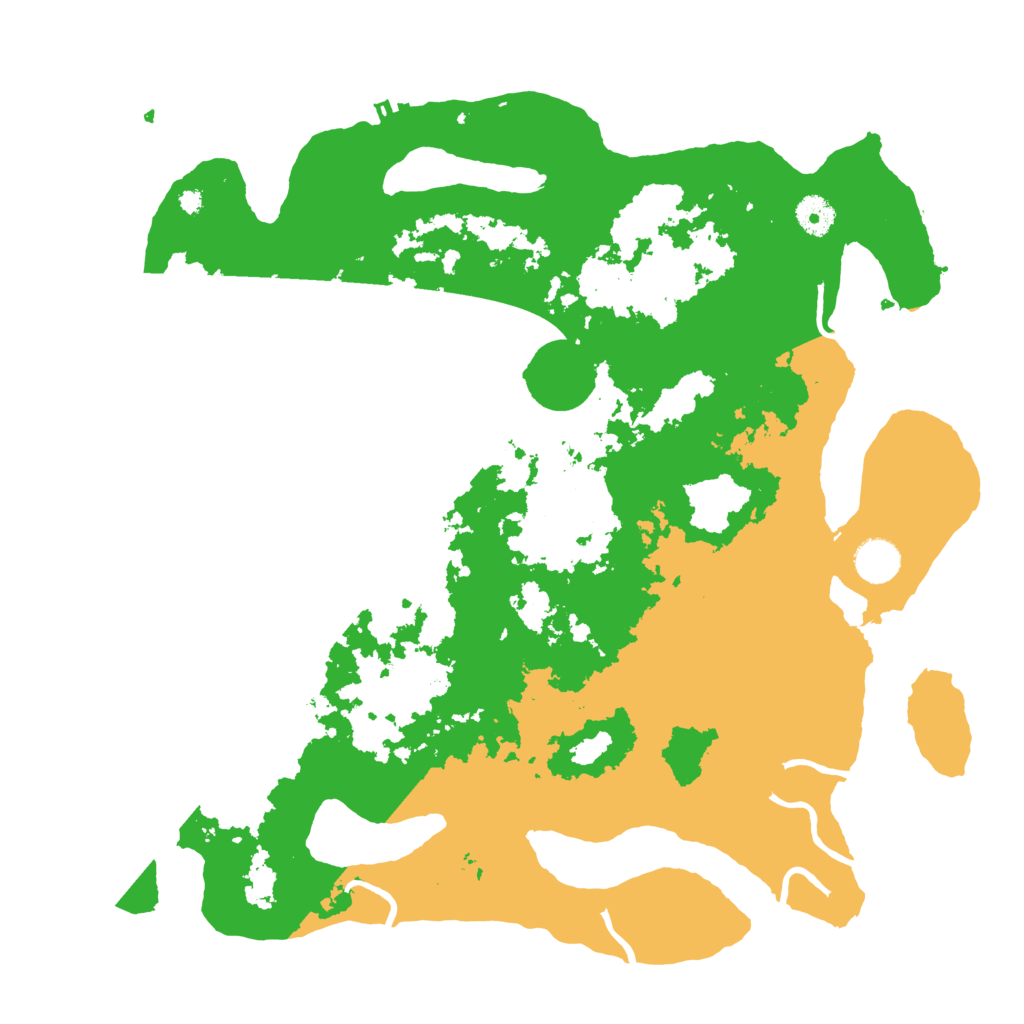 Biome Rust Map: Procedural Map, Size: 4000, Seed: 893589040