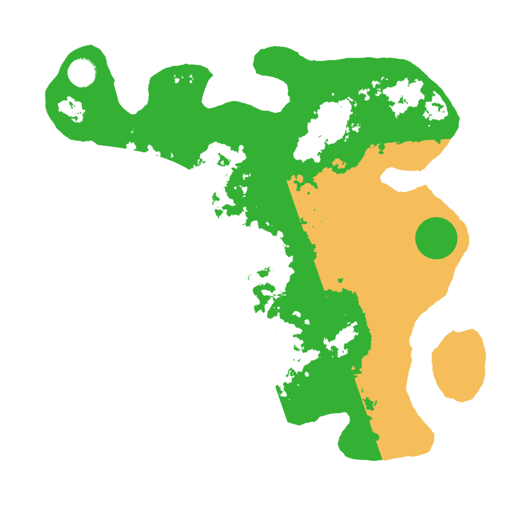 Biome Rust Map: Barren, Size: 3250, Seed: 21830387