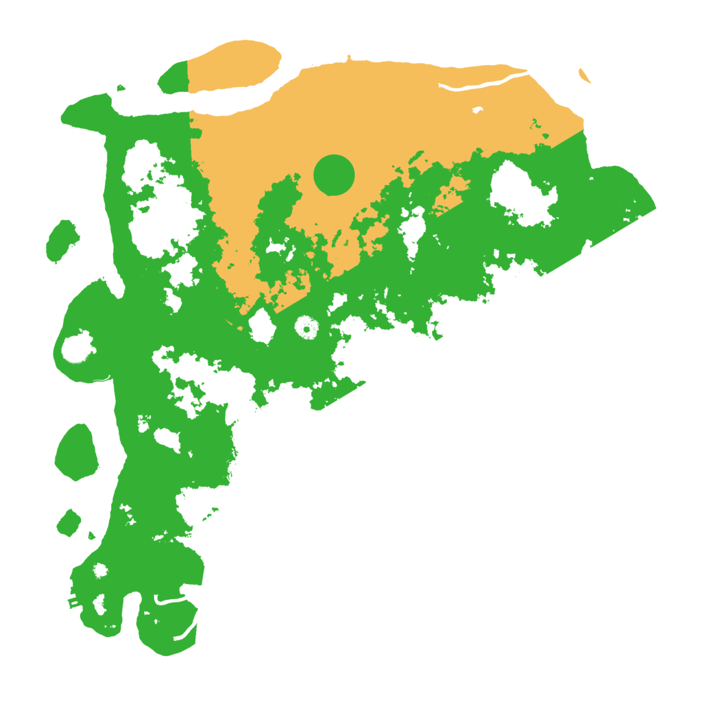 Biome Rust Map: Procedural Map, Size: 4500, Seed: 522619466