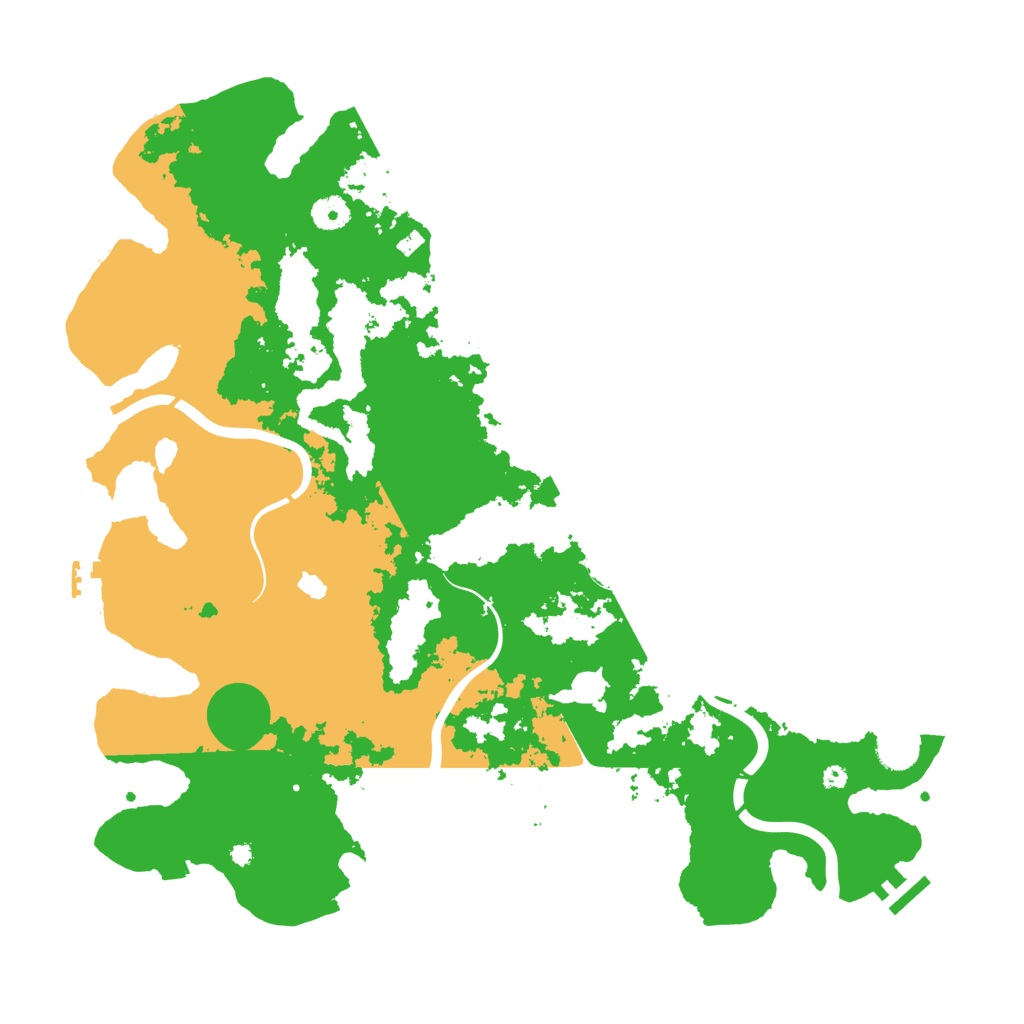 Biome Rust Map: Procedural Map, Size: 4250, Seed: 1415931573