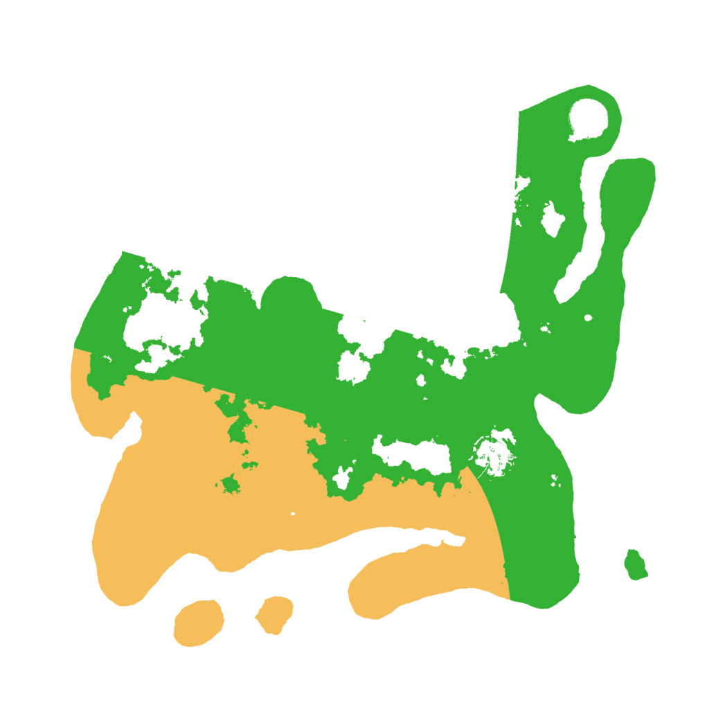 Biome Rust Map: Barren, Size: 3250, Seed: 775930679