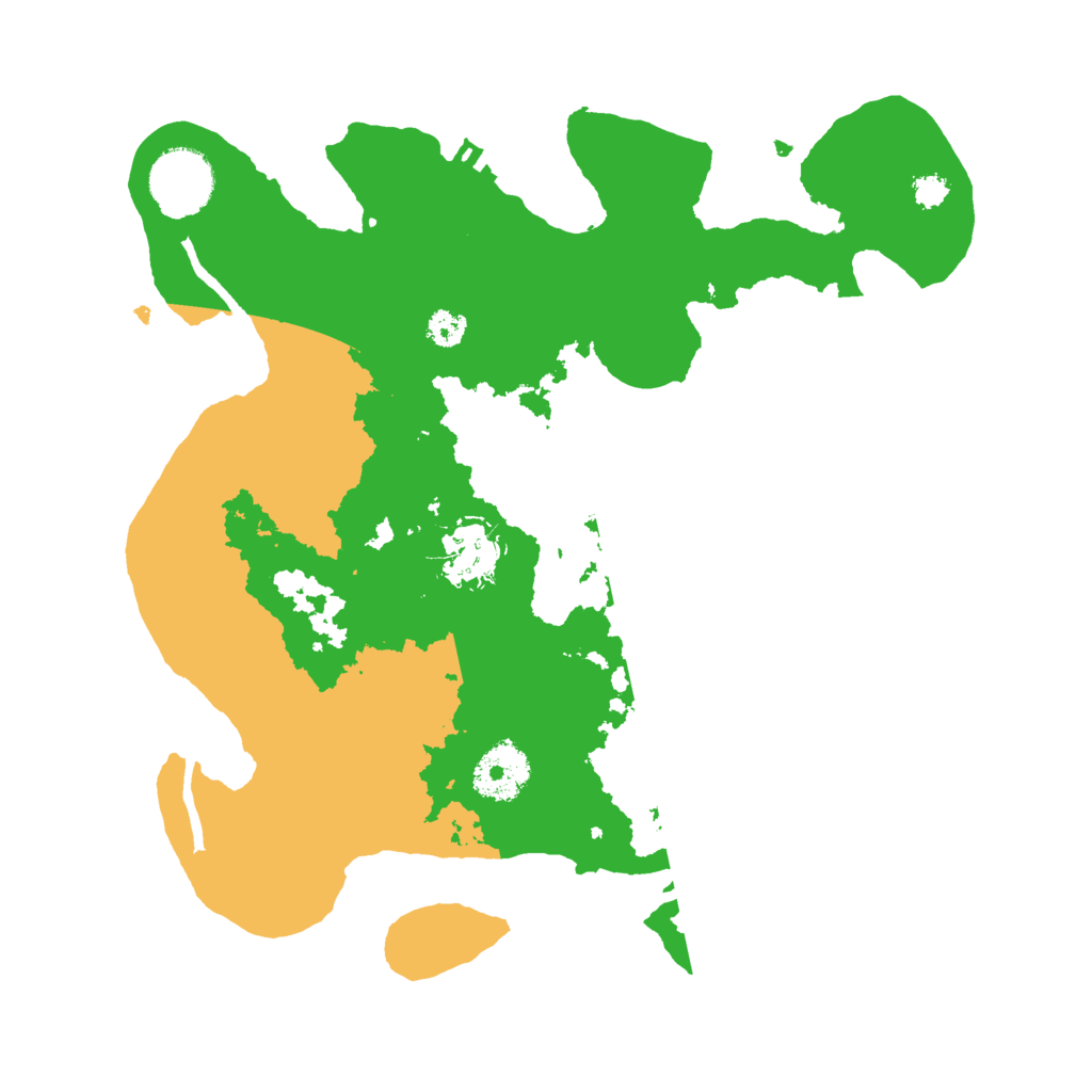 Biome Rust Map: Procedural Map, Size: 3000, Seed: 897331404