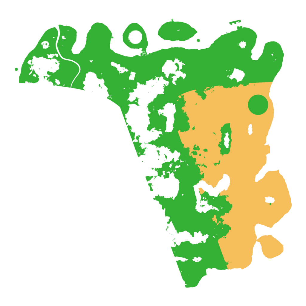 Biome Rust Map: Procedural Map, Size: 4000, Seed: 910473621