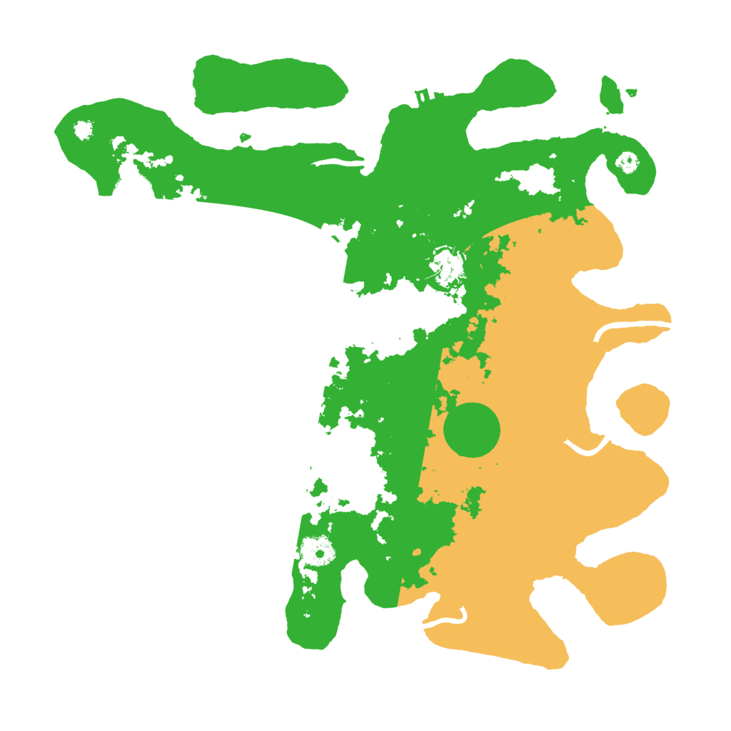 Biome Rust Map: Procedural Map, Size: 3500, Seed: 865000062