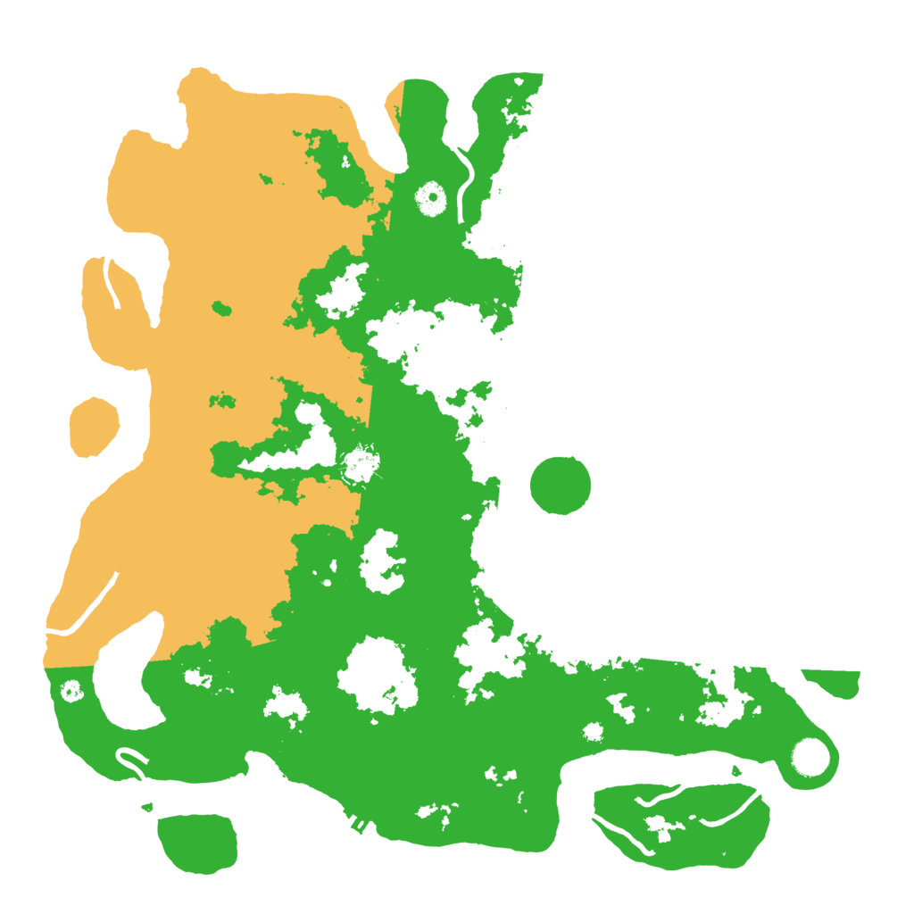 Biome Rust Map: Procedural Map, Size: 4250, Seed: 1292
