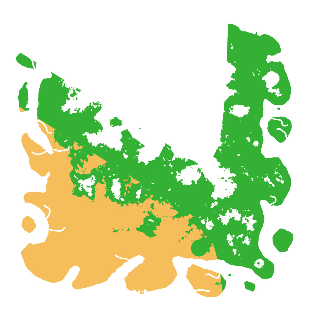 Biome Rust Map: Procedural Map, Size: 5000, Seed: 4317455