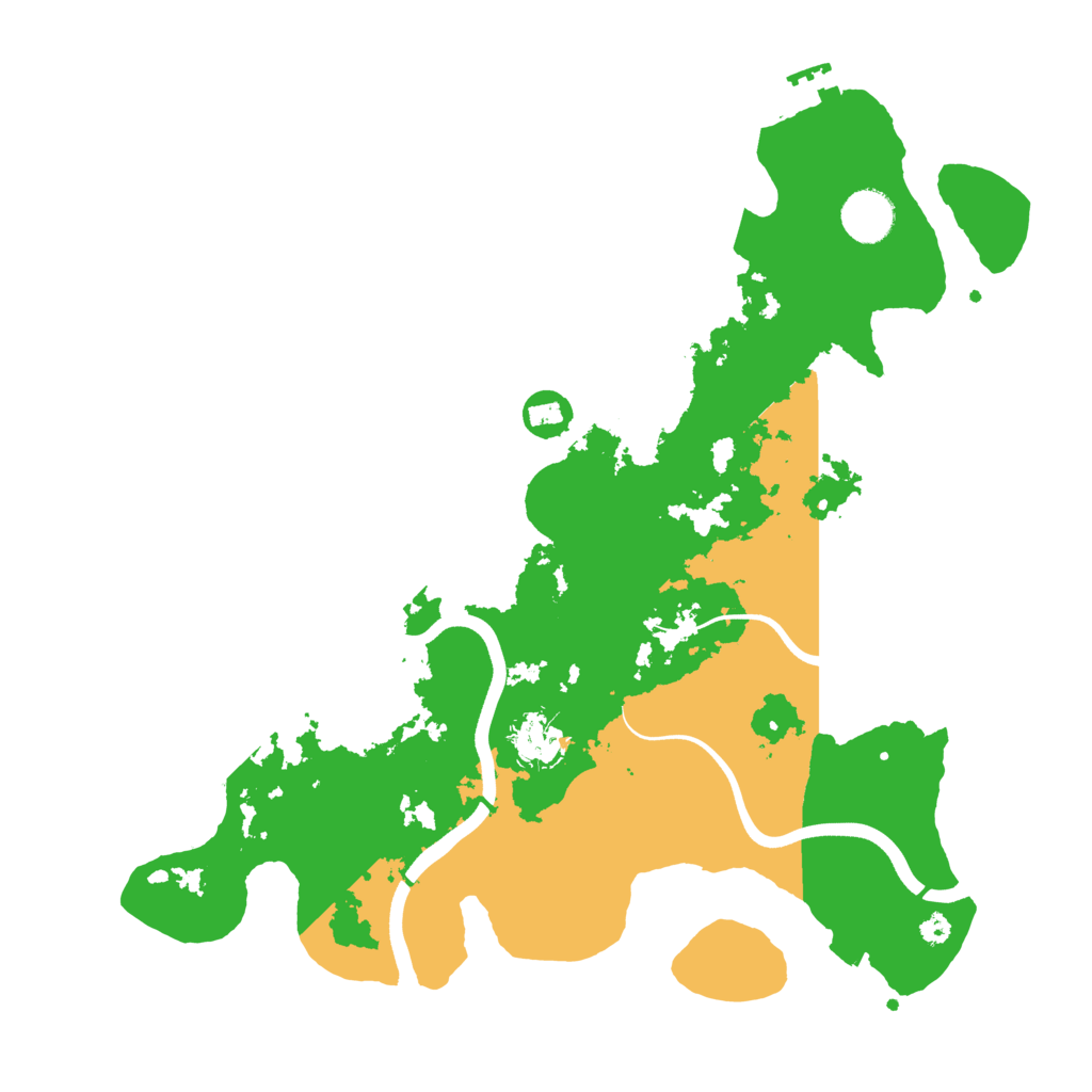 Biome Rust Map: Procedural Map, Size: 3650, Seed: 1288580633