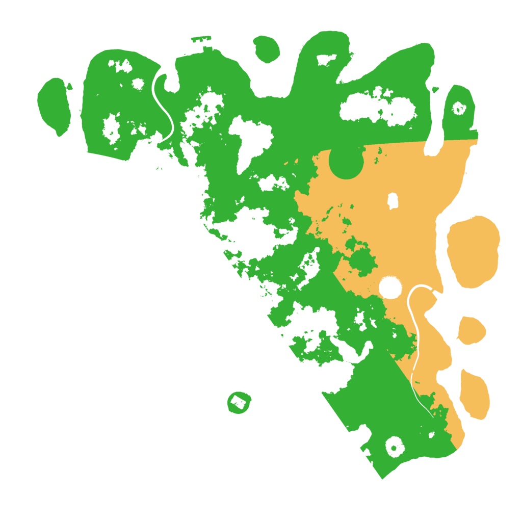 Biome Rust Map: Procedural Map, Size: 4000, Seed: 803690095