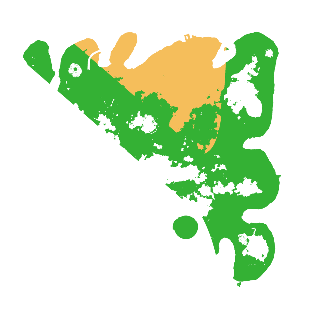 Biome Rust Map: Procedural Map, Size: 3500, Seed: 3800809