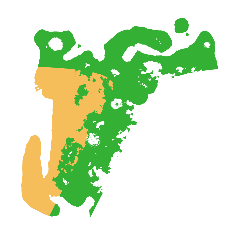 Biome Rust Map: Procedural Map, Size: 3500, Seed: 81846816
