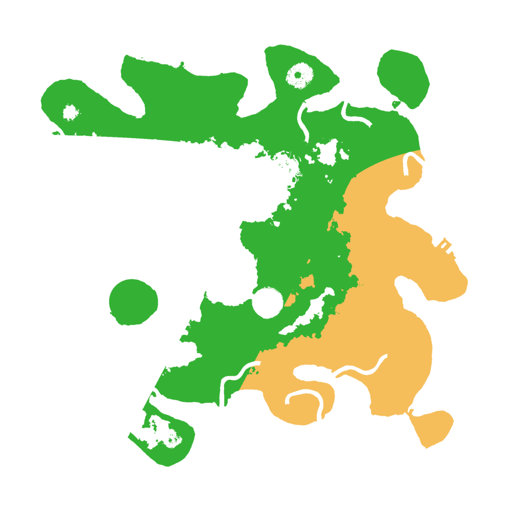 Biome Rust Map: Procedural Map, Size: 3000, Seed: 711071619