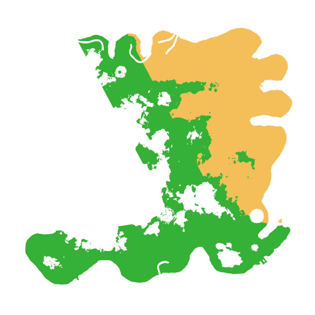 Biome Rust Map: Procedural Map, Size: 4000, Seed: 1981724449