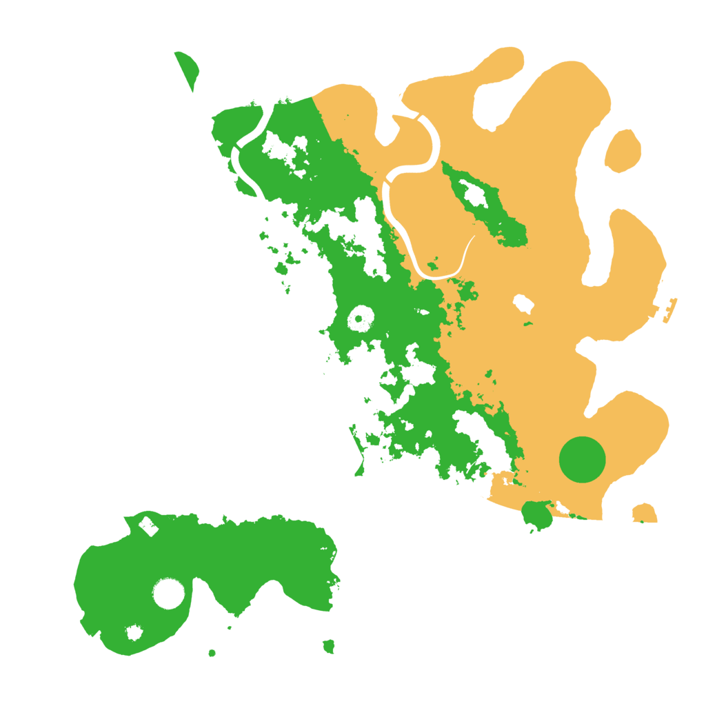Biome Rust Map: Procedural Map, Size: 4000, Seed: 920670007