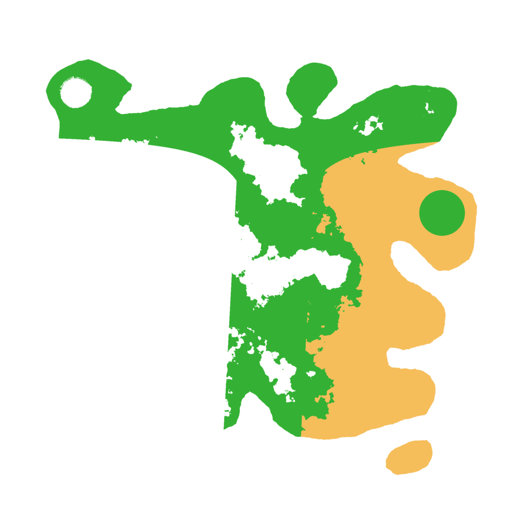 Biome Rust Map: Barren, Size: 3000, Seed: 918179787