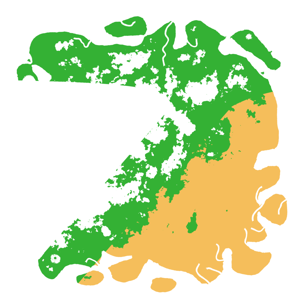 Biome Rust Map: Procedural Map, Size: 4800, Seed: 2100750081