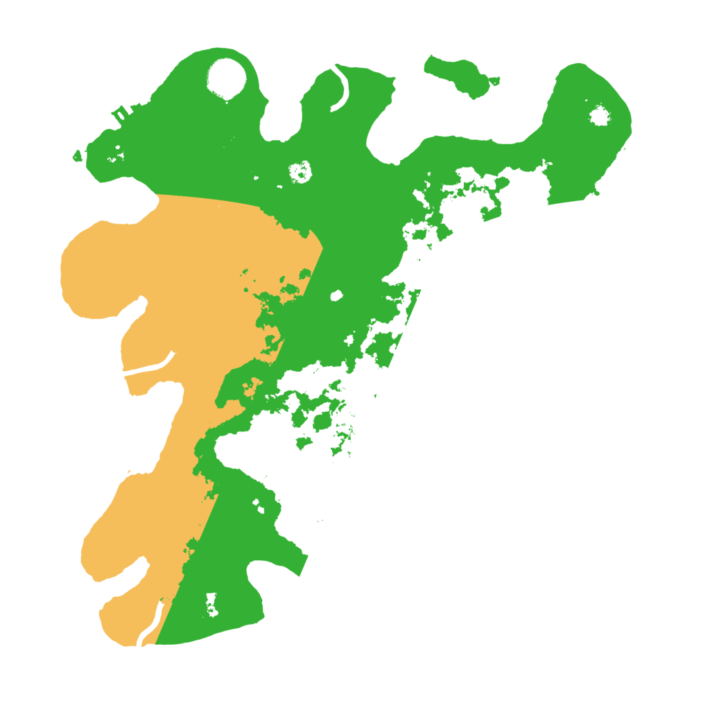 Biome Rust Map: Procedural Map, Size: 3250, Seed: 153780476