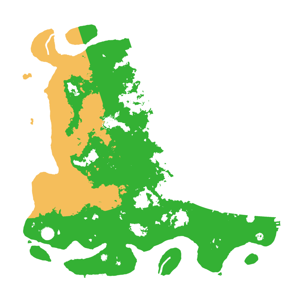 Biome Rust Map: Procedural Map, Size: 4000, Seed: 835441522