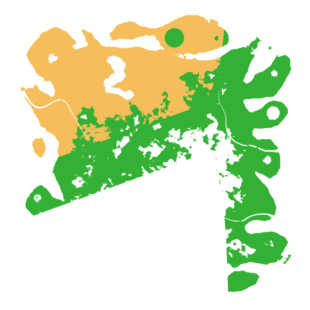 Biome Rust Map: Procedural Map, Size: 4250, Seed: 337241562