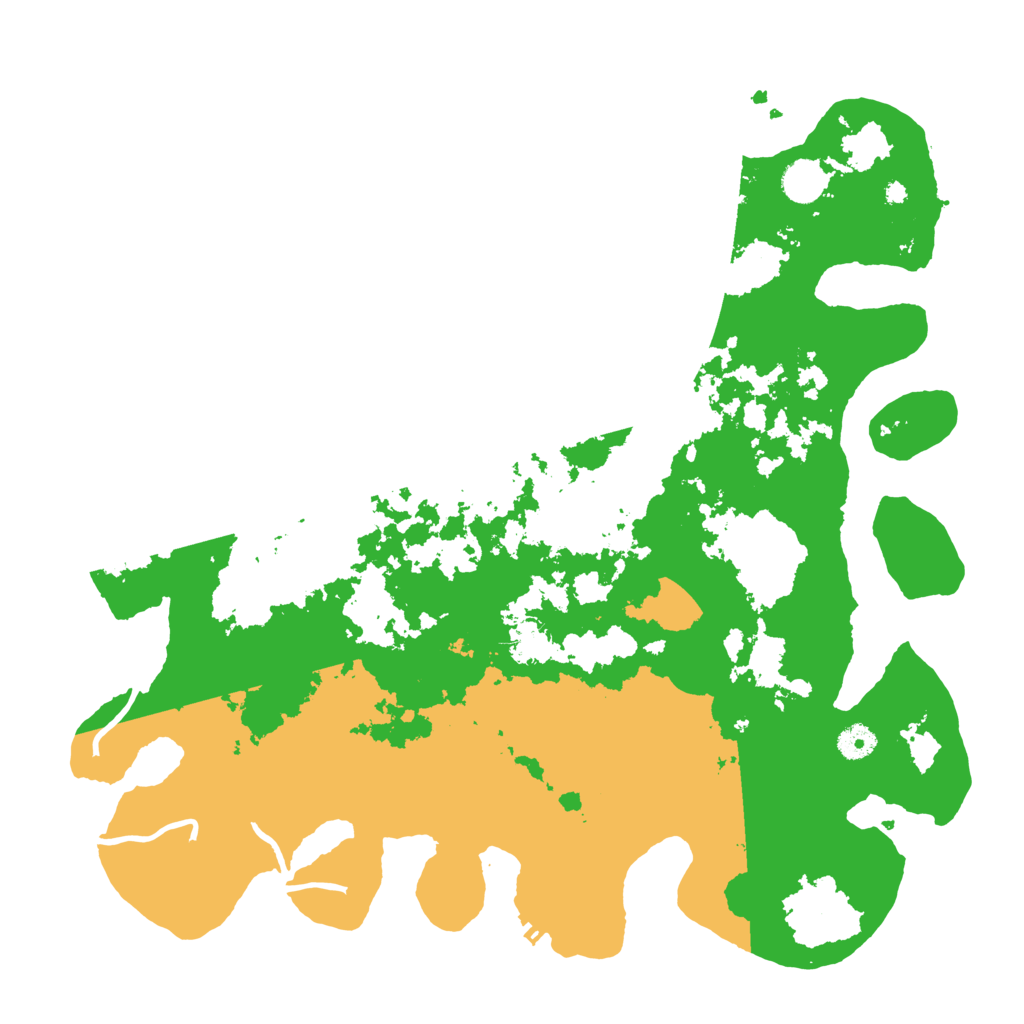 Biome Rust Map: Procedural Map, Size: 4250, Seed: 601122904