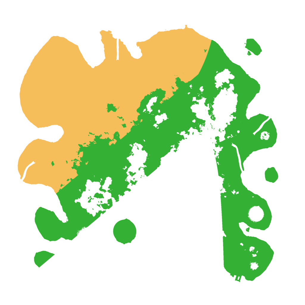 Biome Rust Map: Procedural Map, Size: 3500, Seed: 338792862