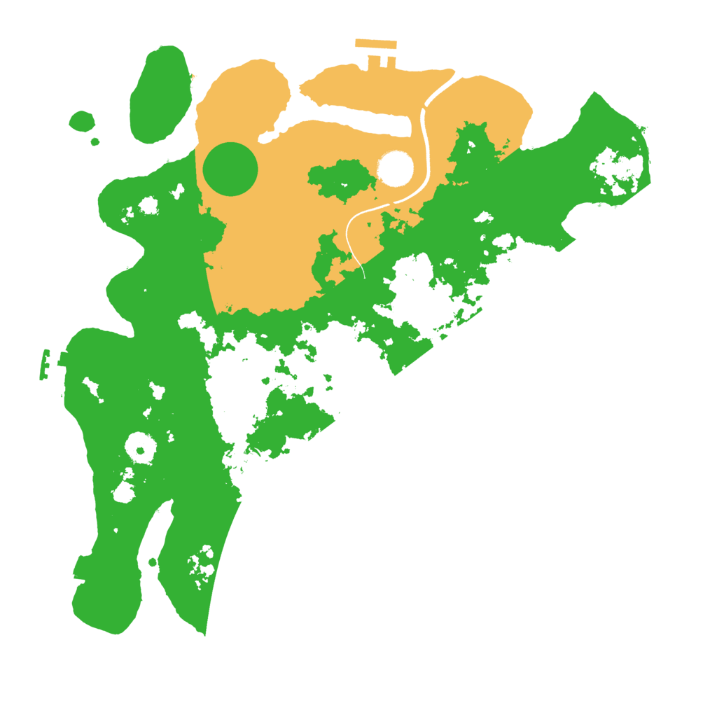 Biome Rust Map: Procedural Map, Size: 3500, Seed: 1668211040