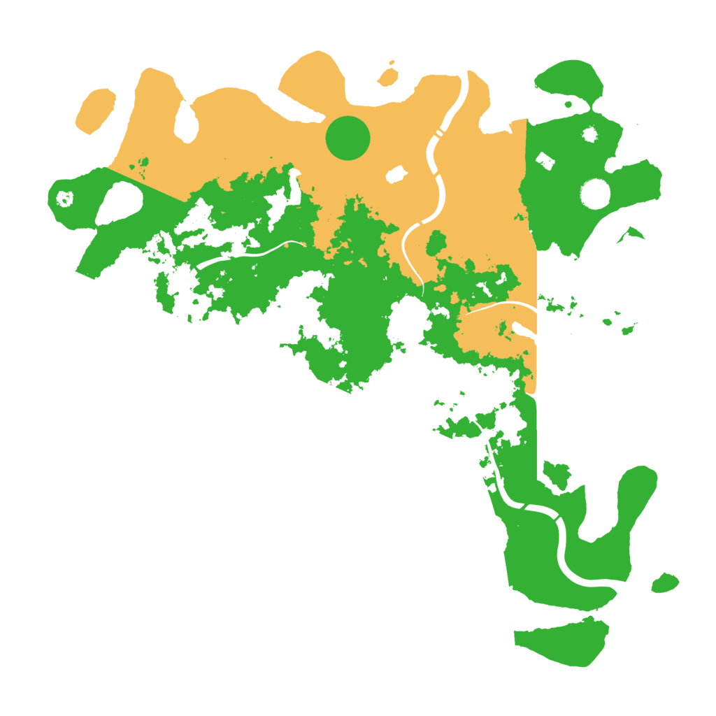 Biome Rust Map: Procedural Map, Size: 4250, Seed: 873415240