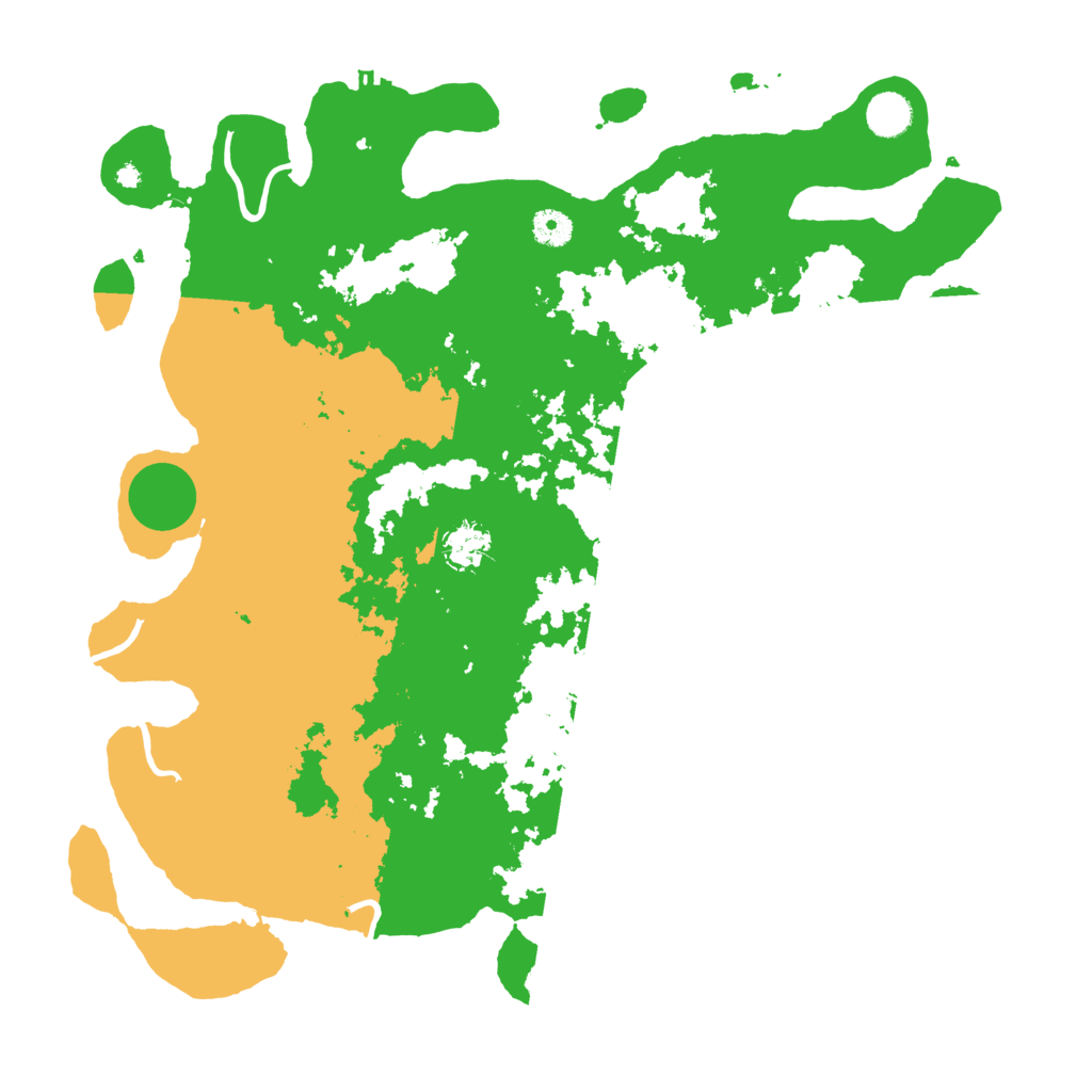 Biome Rust Map: Procedural Map, Size: 4250, Seed: 30999