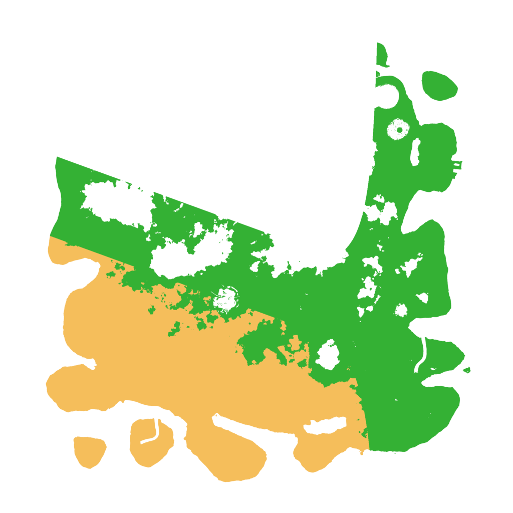Biome Rust Map: Procedural Map, Size: 3700, Seed: 2072824709