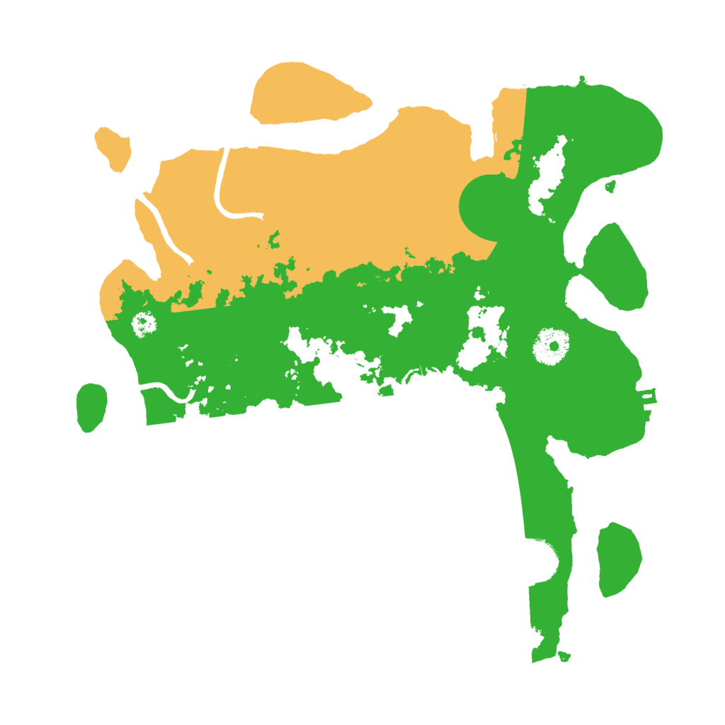 Biome Rust Map: Procedural Map, Size: 3000, Seed: 103568769