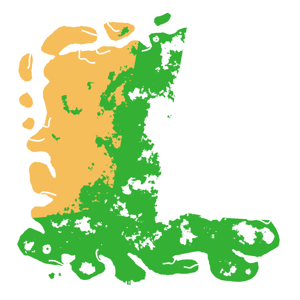 Biome Rust Map: Procedural Map, Size: 5000, Seed: 7014