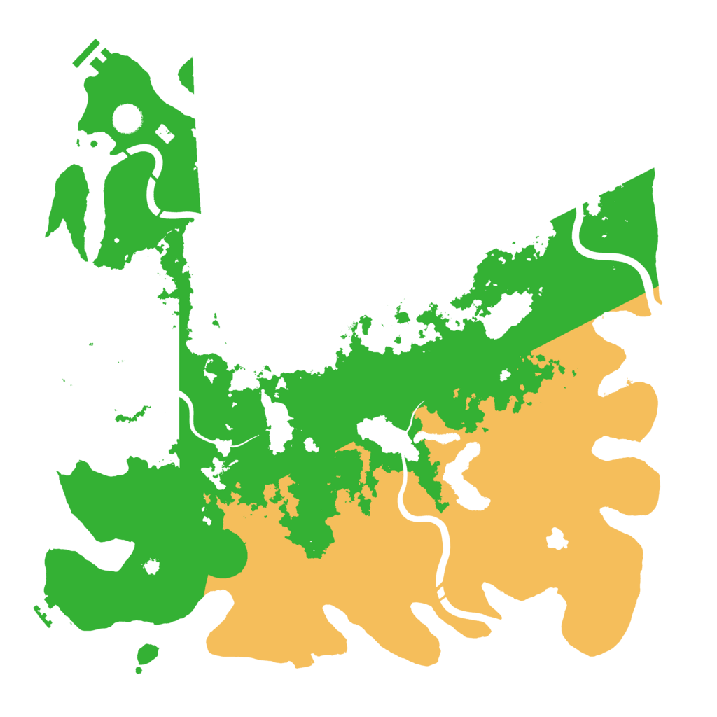 Biome Rust Map: Procedural Map, Size: 4250, Seed: 254