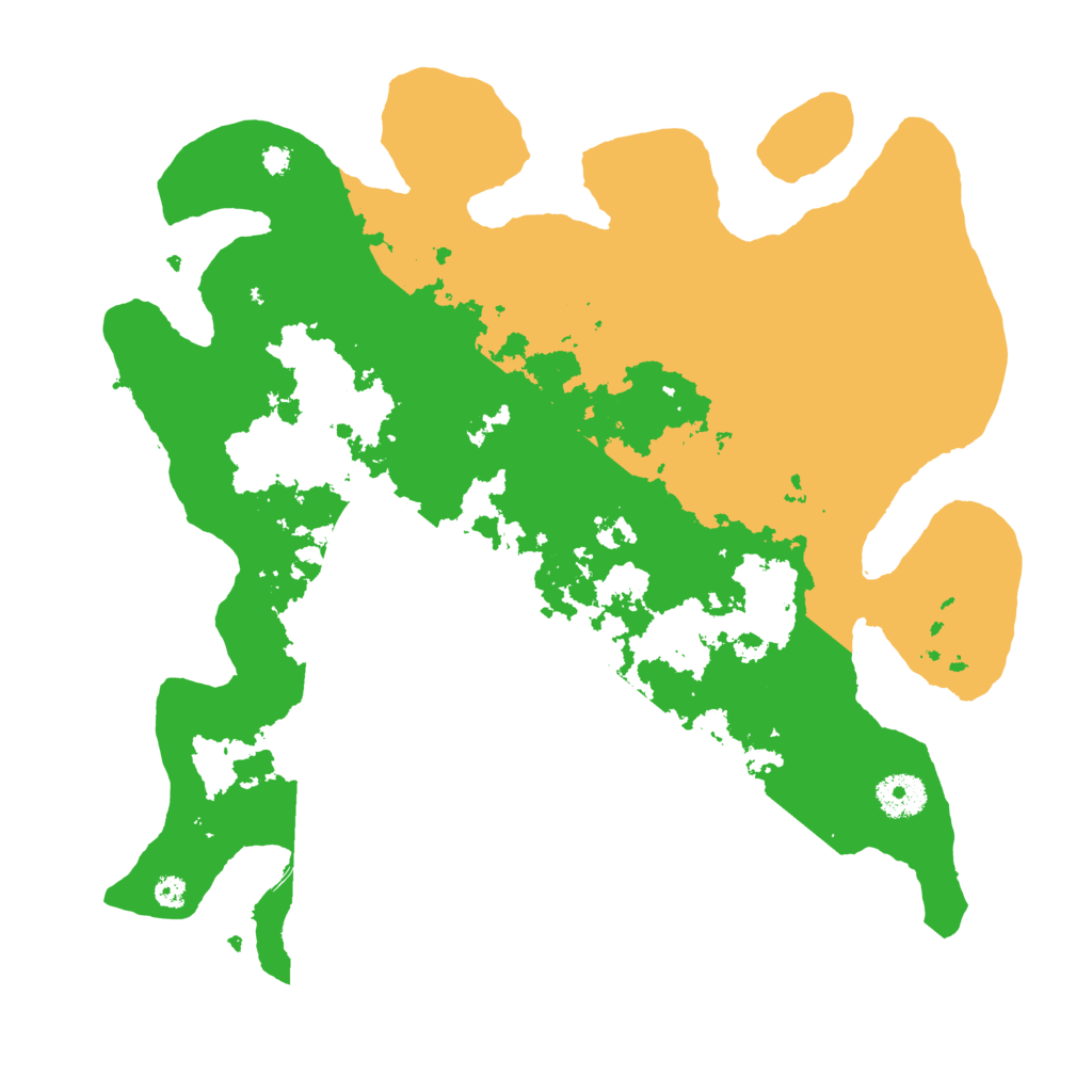 Biome Rust Map: Procedural Map, Size: 3500, Seed: 56177059