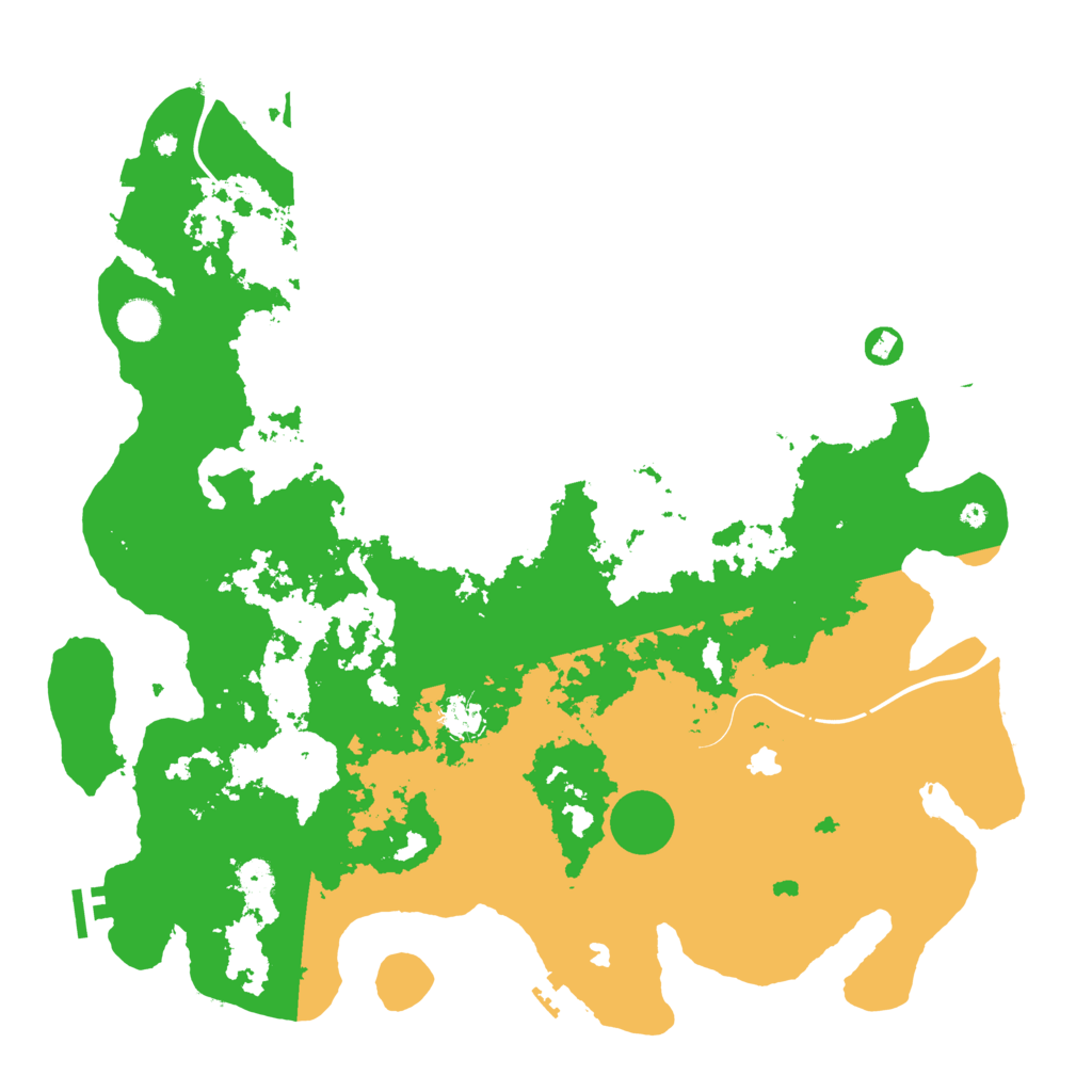 Biome Rust Map: Procedural Map, Size: 4500, Seed: 906150131