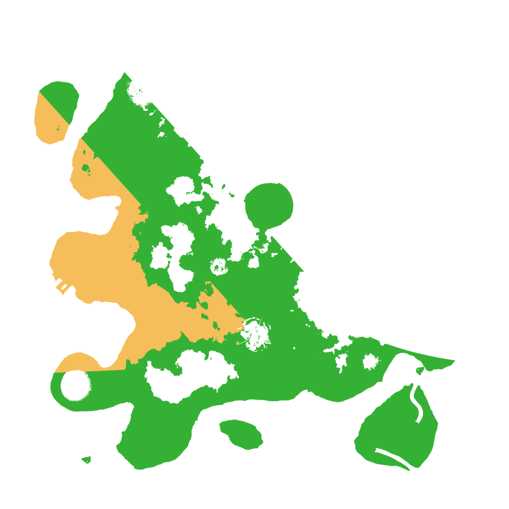 Biome Rust Map: Procedural Map, Size: 3000, Seed: 23453