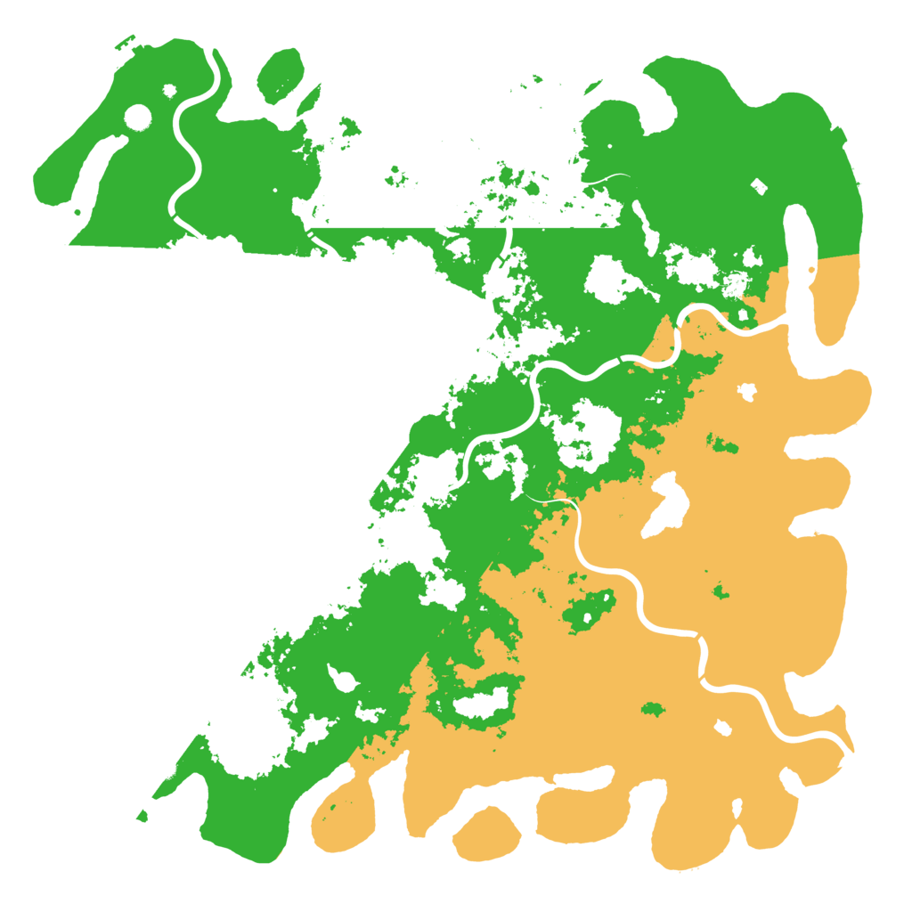 Biome Rust Map: Procedural Map, Size: 6000, Seed: 1926058888